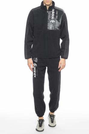 Band collar fleece sweatshirt, zdjęcie 2 Band collar fleece sweatshirt od ADIDAS by Alexander Wang